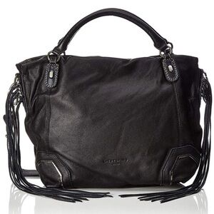 Liebeskind Black Leather Shoulder Bag